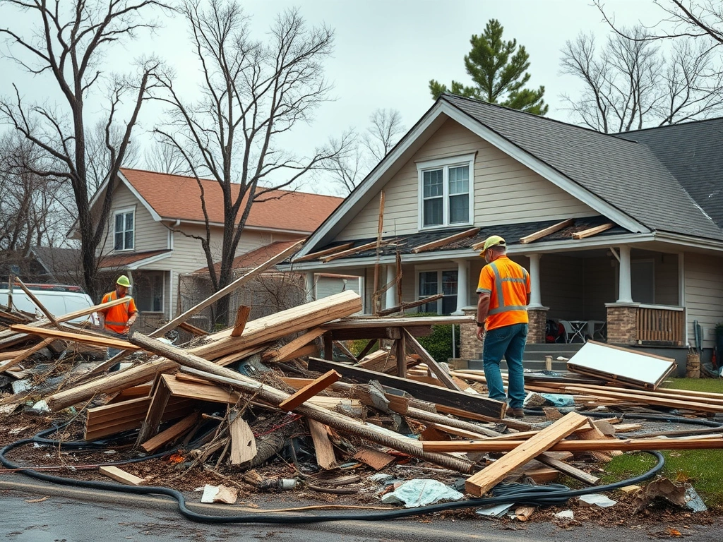 Storm and Natural Disaster Damage Cleanup