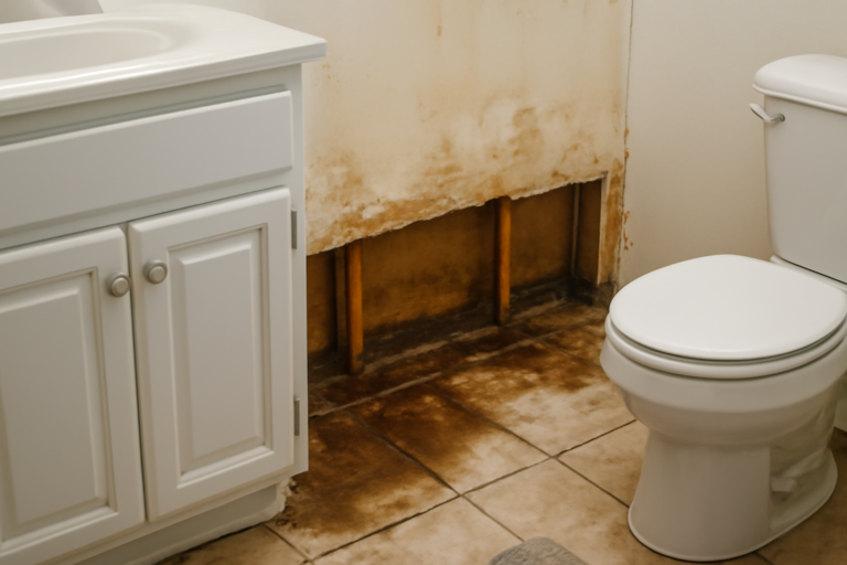 Bathroom Water Damage Restoration