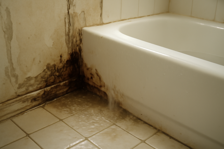 Bathtub Overflow Water Removal