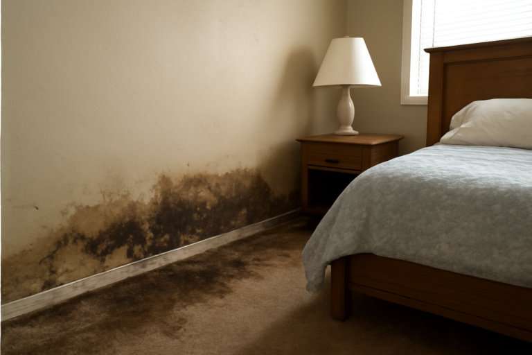 Bedroom Water Removal