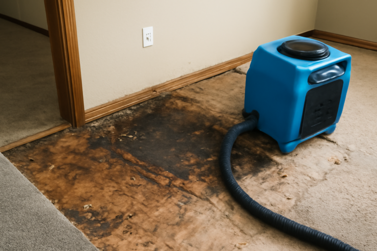 Subfloor Water Extraction