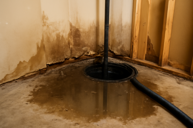 Sump Pump Failure Water Removal